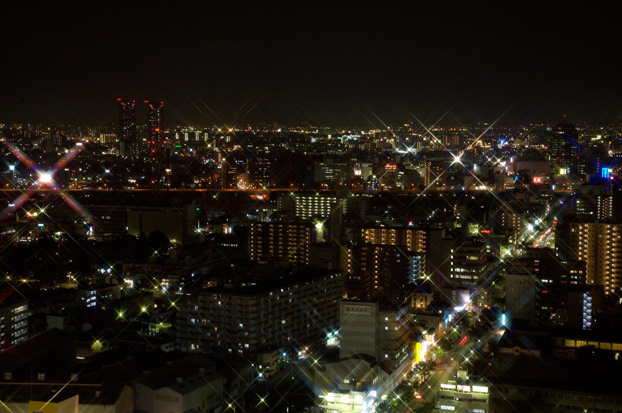 Hotel Agora Regency Osaka Sakai Sakai  Exterior foto View of the city at night